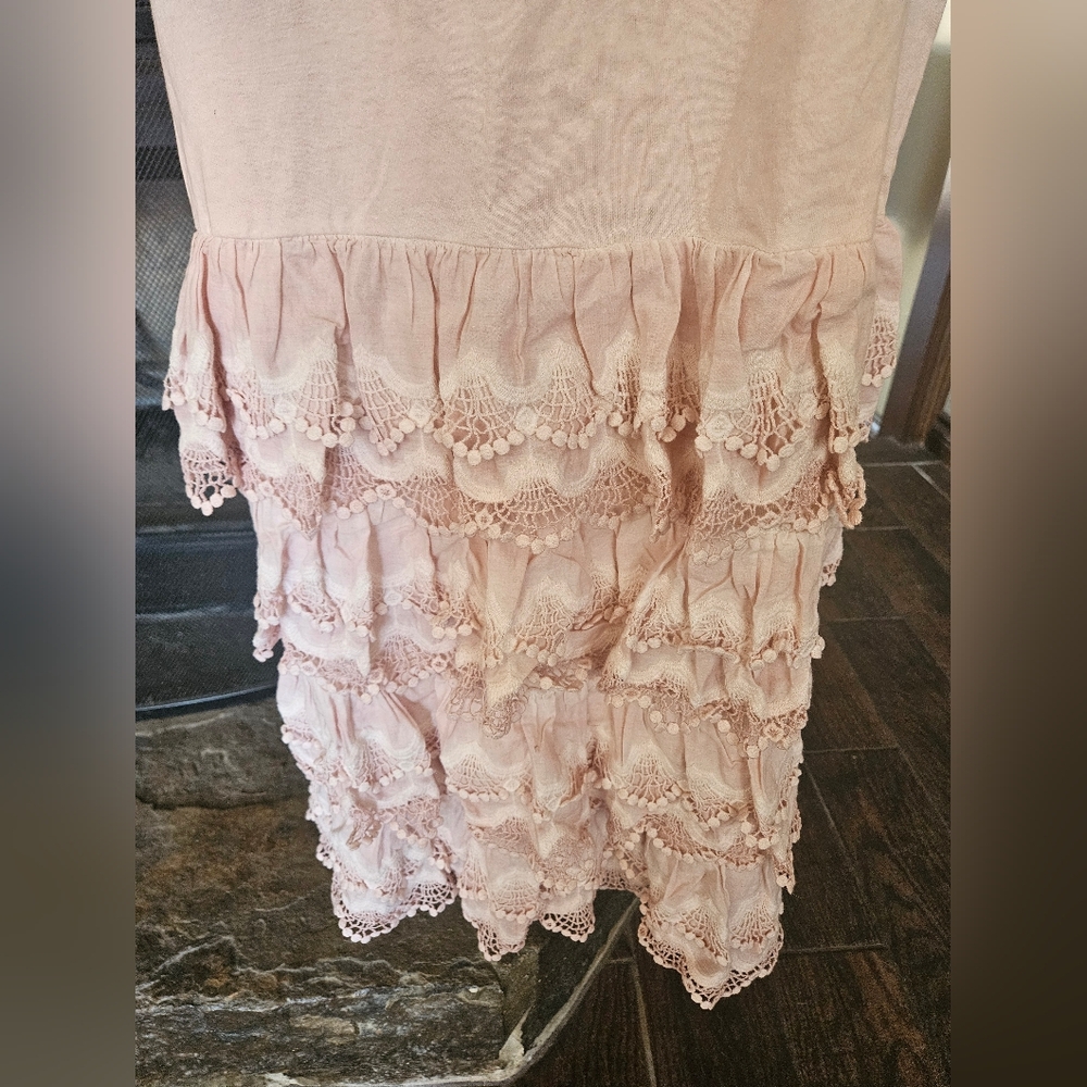 A Rare Bird Ruffle Slip Dress 🩷 - Picture 4 of 14